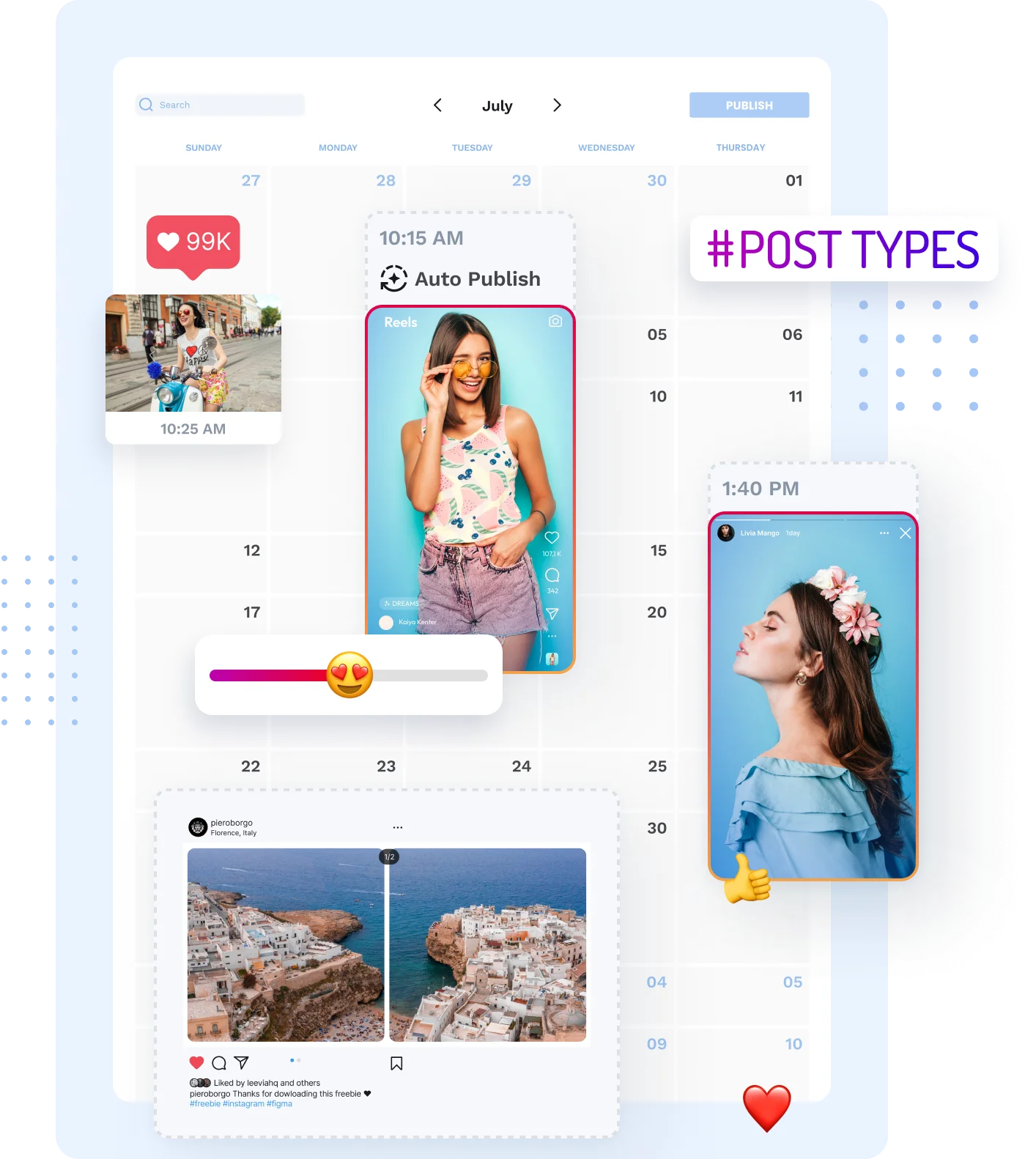 Scheduling For All Instagram Post Types