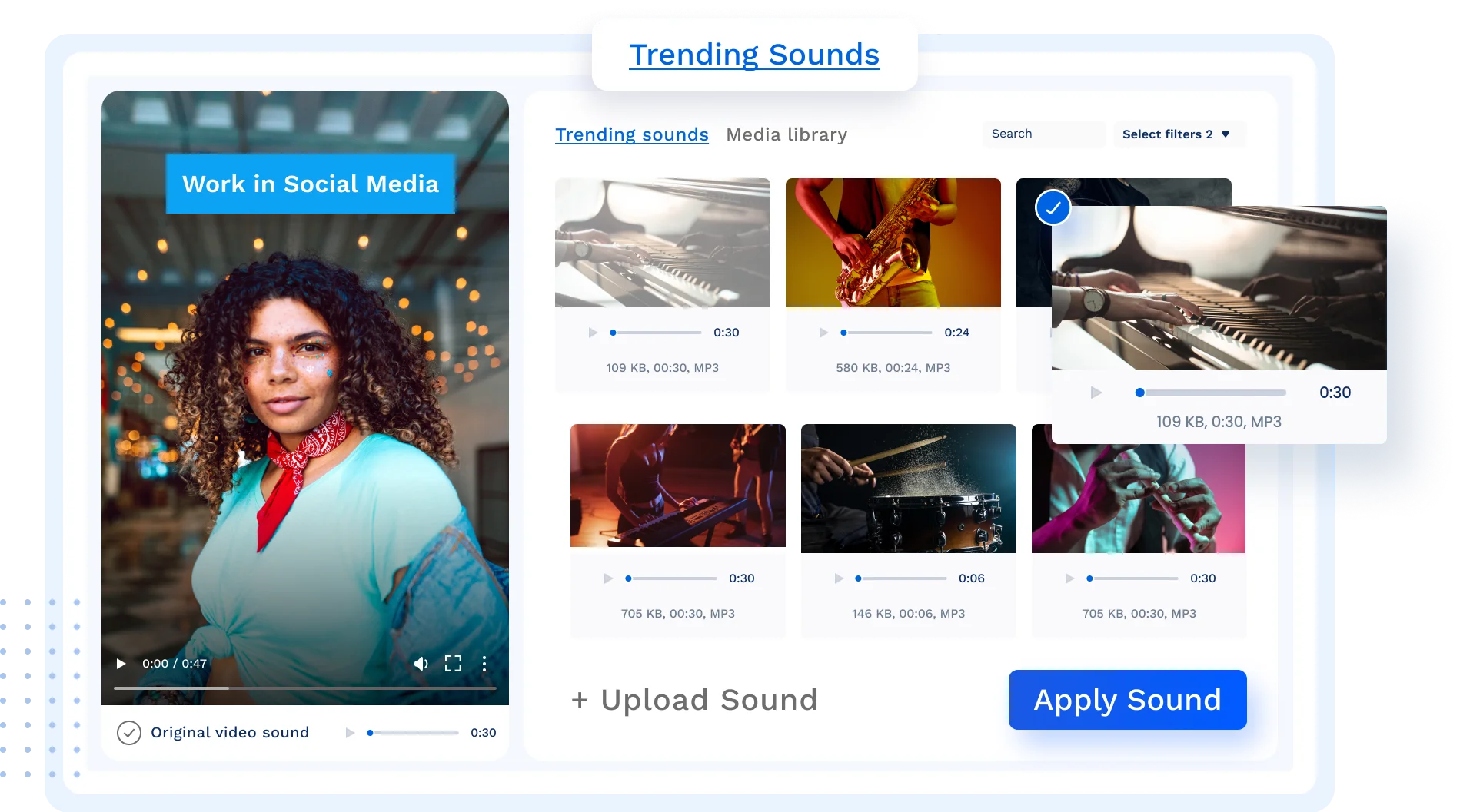 Publish Reels, Videos & Stories With Trending Audio